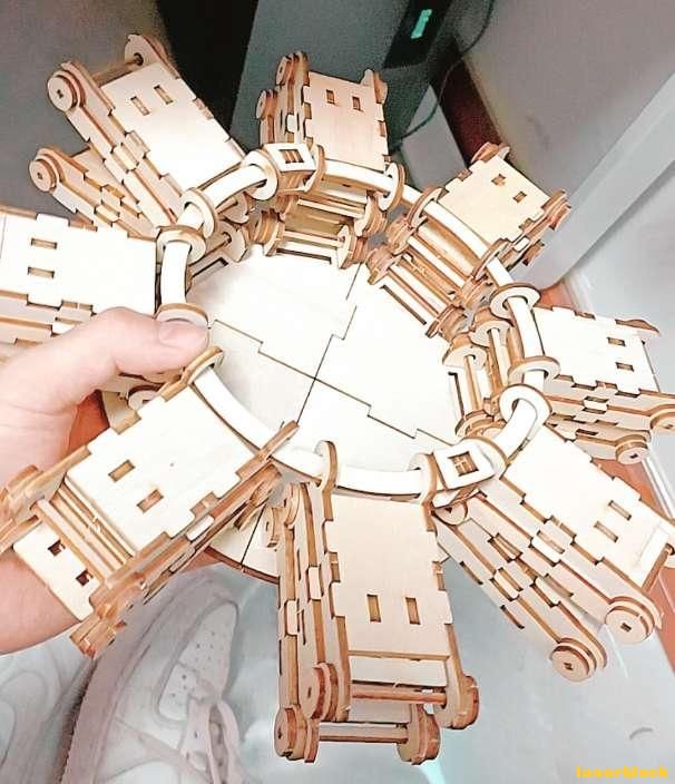 垃圾桶折叠形态