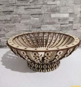 激光切割设计图丨糖果容器2