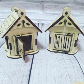 激光切割设计图丨小屋2