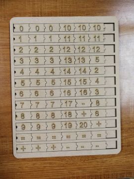 激光切割设计图丨数学计算板