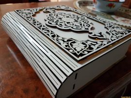 激光切割设计图丨书盒
