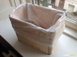 激光切割设计图 | 垃圾桶