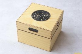 激光切割设计图丨迷宫盒子