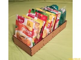 激光切割设计图丨零食架