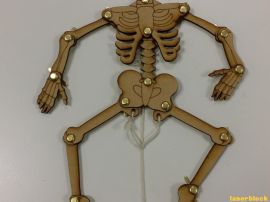 激光切割设计图丨移动骨架