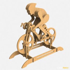 激光切割拼装图纸 | 自行车