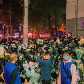 吴俊杰和陈付军老师在李克强总理故居献花时用的激光切割花束的原始图纸